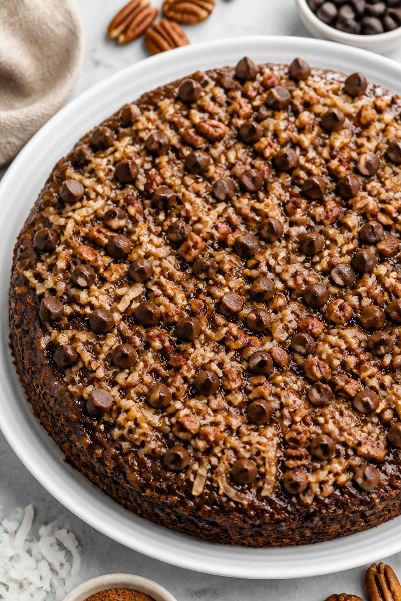 Keto Friendly Low Carb German Chocolate Cake