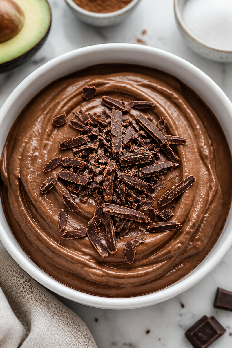 Low Carb Keto Avocado Chocolate Mousse Low Carb Keto Avocado Chocolate Mousse
