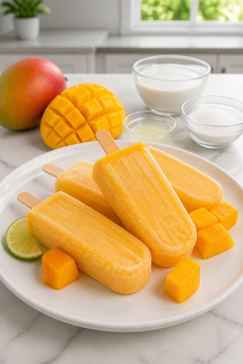 Mango Popsicle Recipe