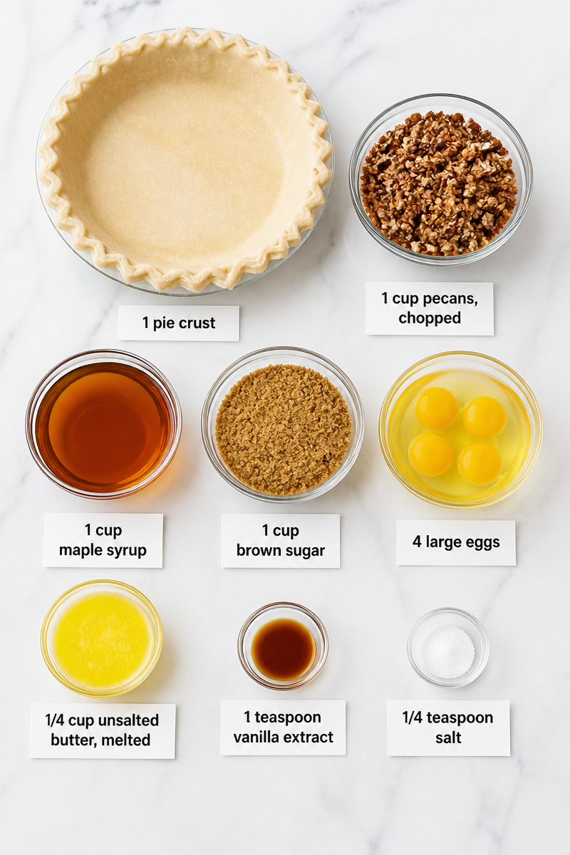Maple Pecan Pie Recipe Maple Pecan Pie Recipe