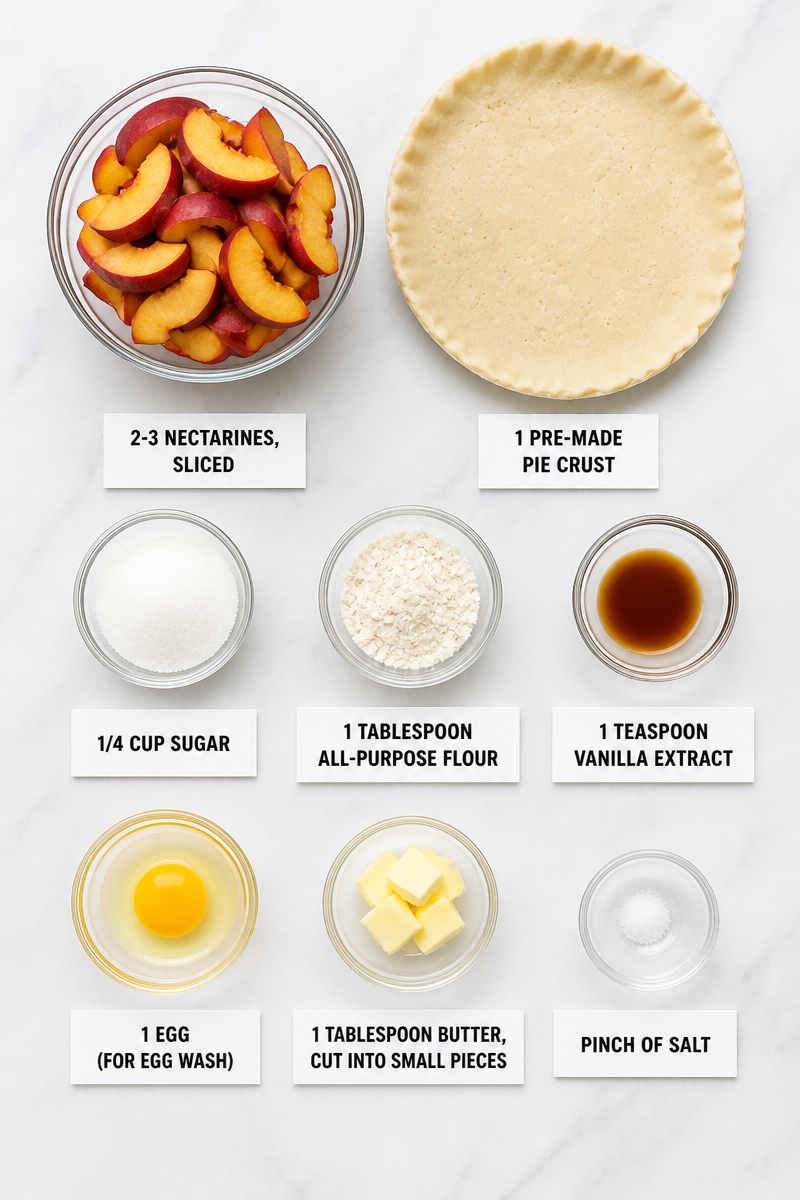 Nectarine Galette Recipe Nectarine Galette Recipe