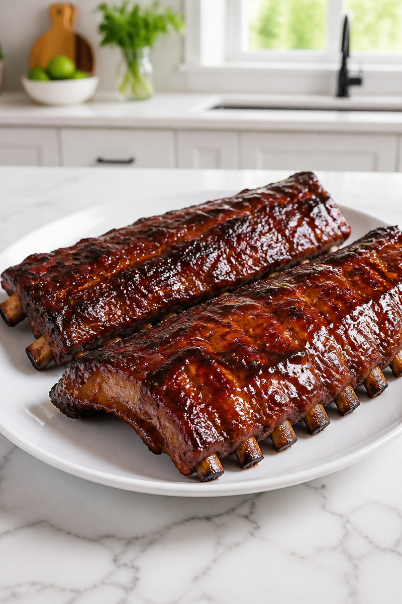 Oven Baked BBQ Rib Recipe Oven Baked BBQ Rib Recipe
