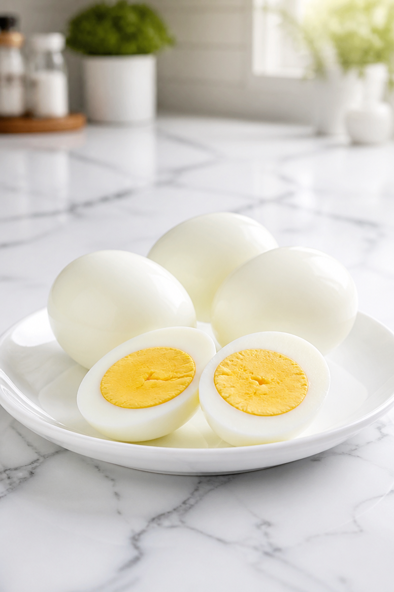 Perfect Batch Oven Baked Hard Boiled Egg Perfect Batch Oven Baked Hard Boiled Egg