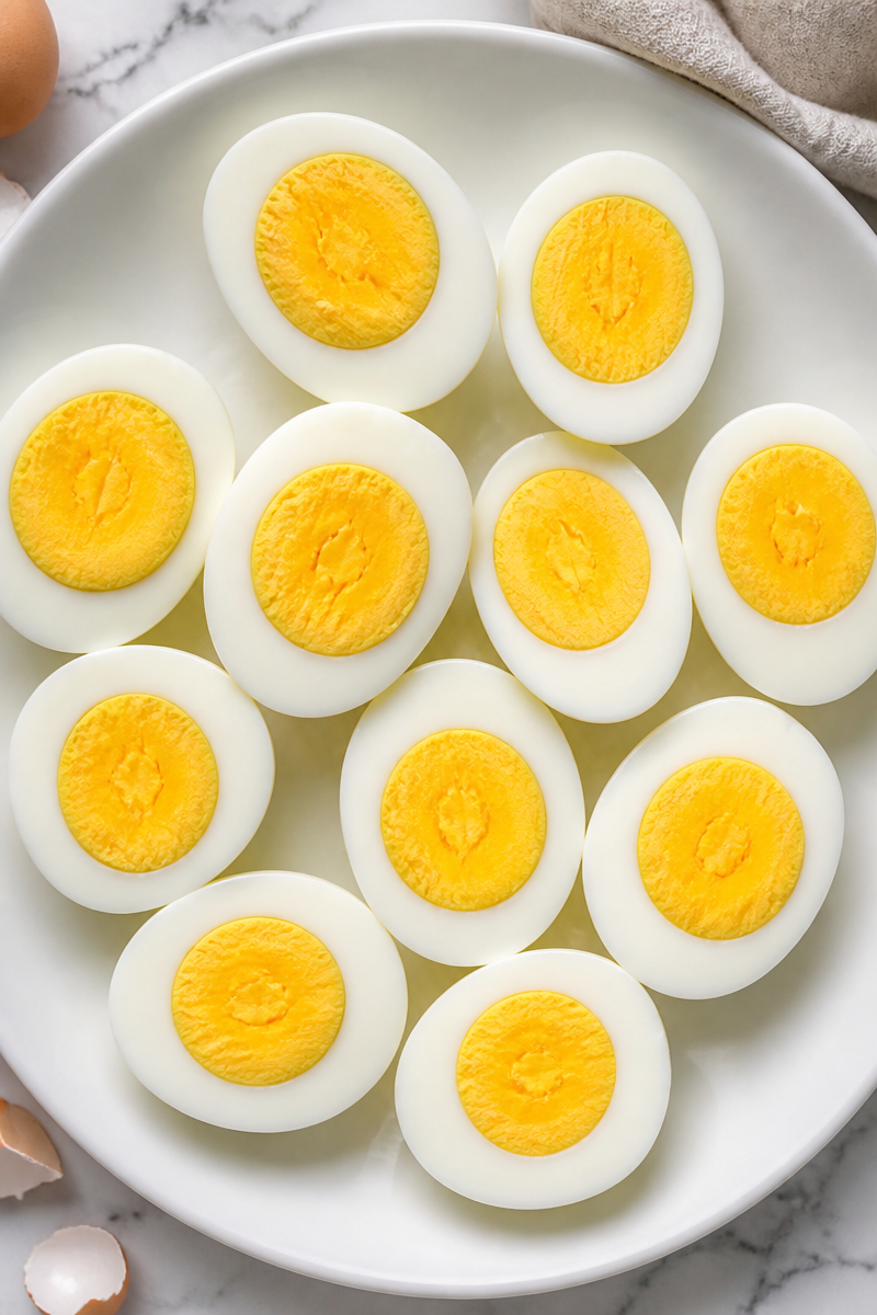 Perfect Batch Oven Baked Hard Boiled Egg Perfect Batch Oven Baked Hard Boiled Egg
