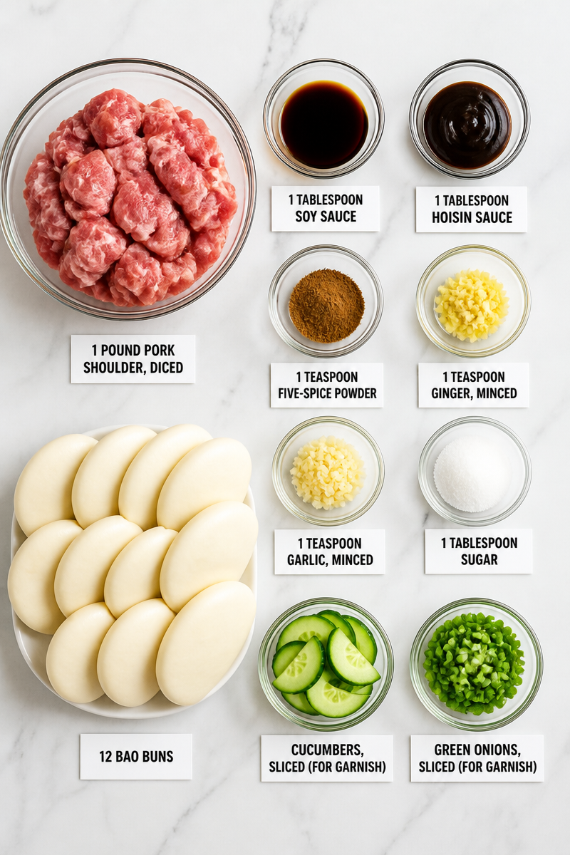 Pork Bao Bun Recipe Pork Bao Bun Recipe