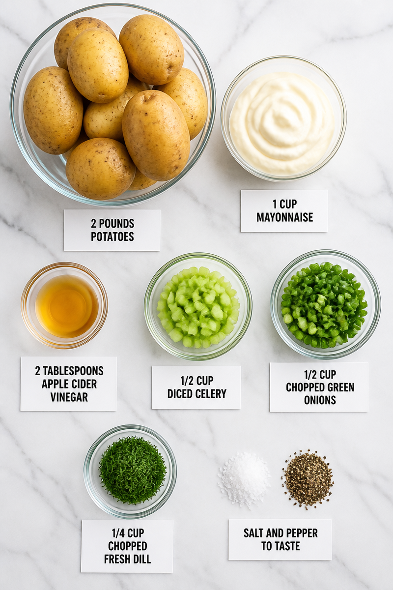 Potato Salad Recipe Potato Salad Recipe
