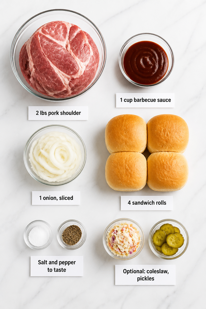 Pulled Pork Sandwich Recipe Pulled Pork Sandwich Recipe
