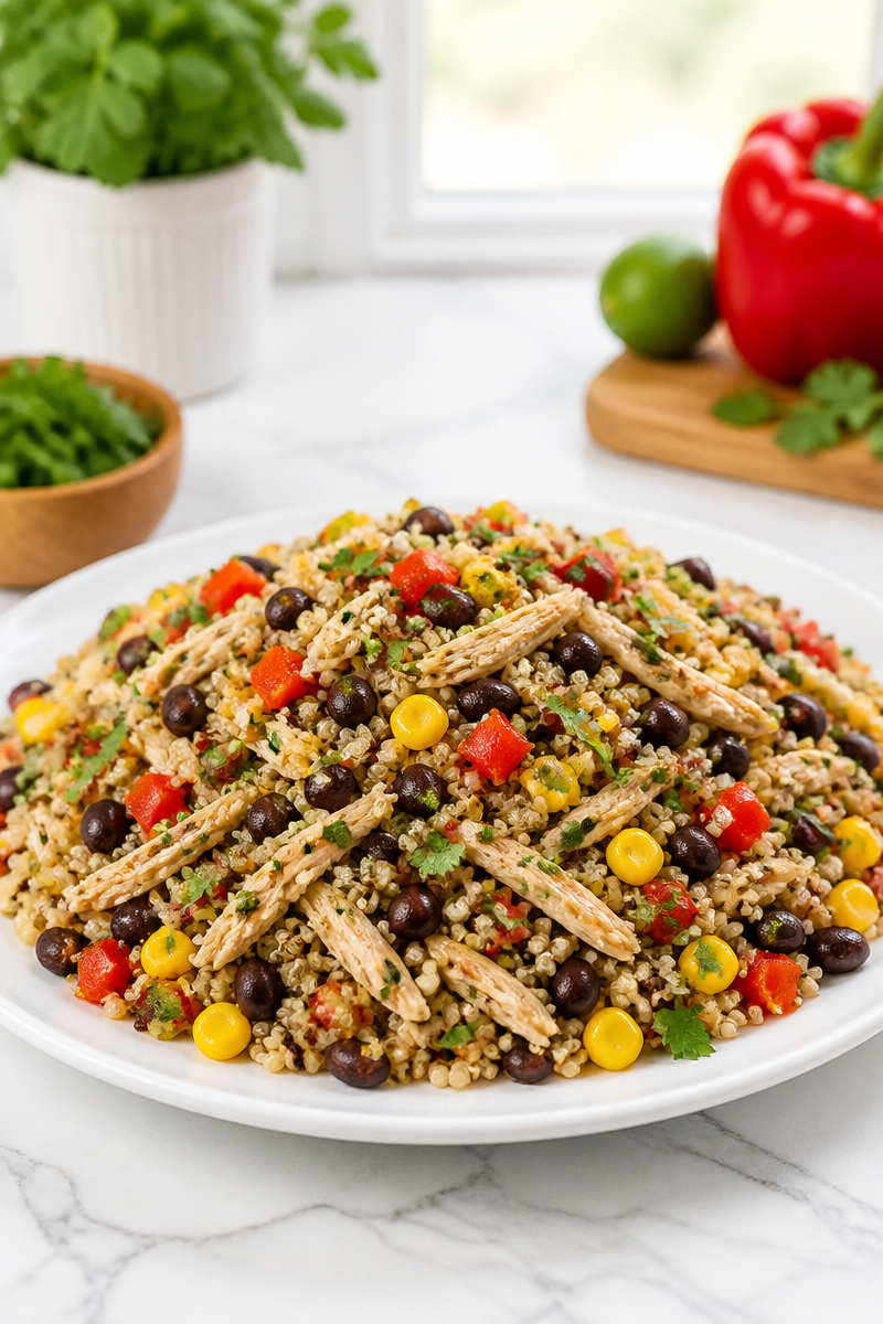 Quick Shredded Chicken And Quinoa Easy High Protein Meal Prep Quick Shredded Chicken And Quinoa Easy High Protein Meal Prep