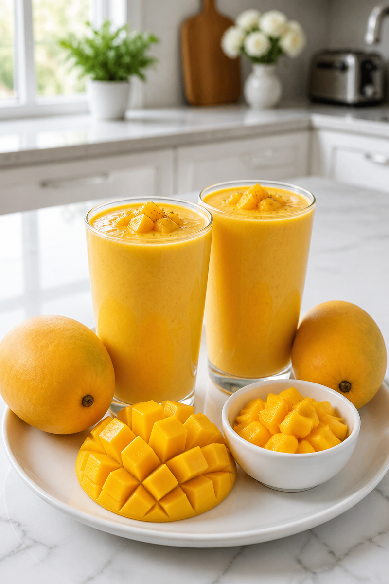 Refreshing Mango Lassi Smoothie