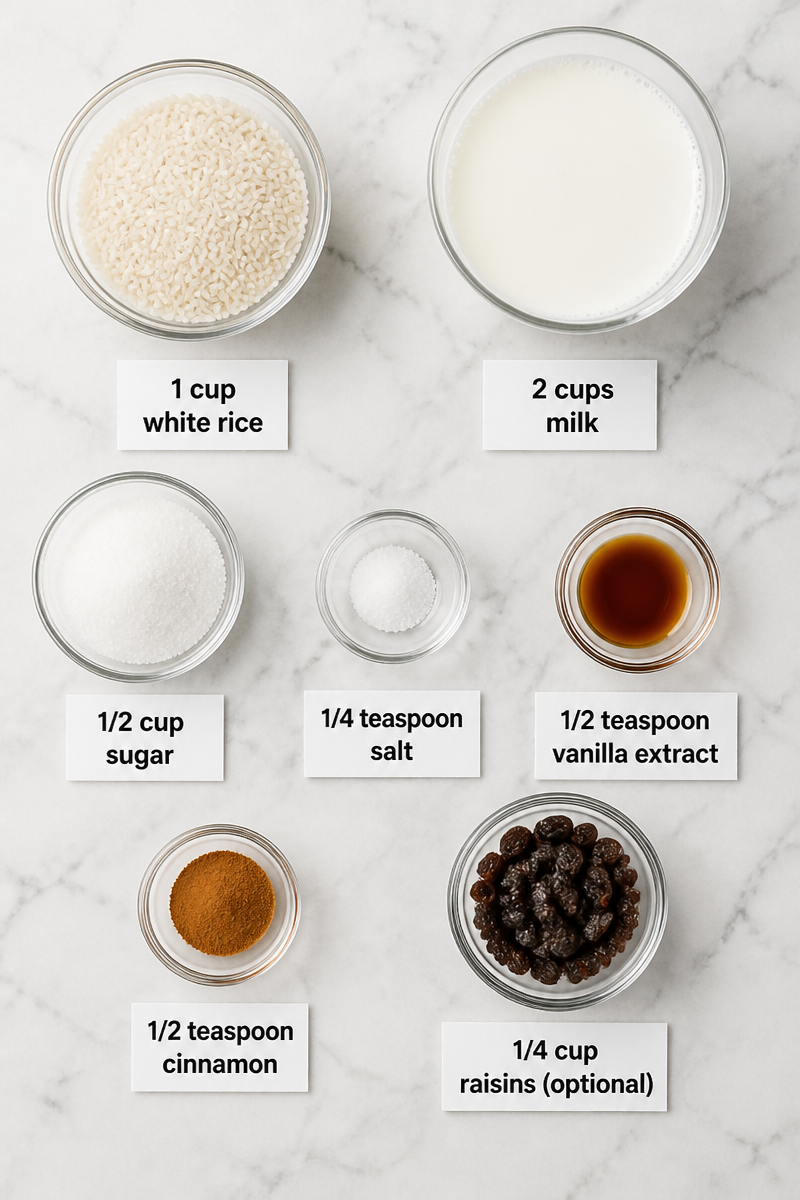 Rice Pudding Recipe