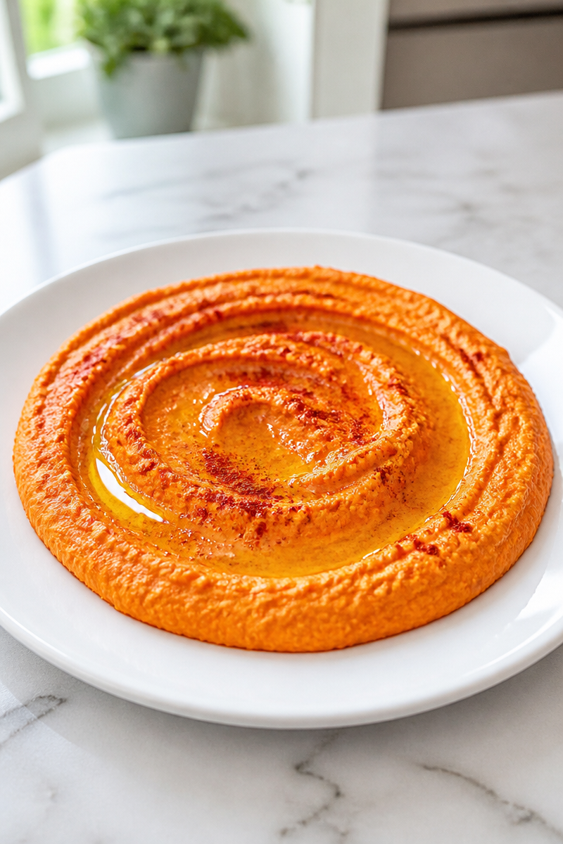Roasted Red Pepper Hummus