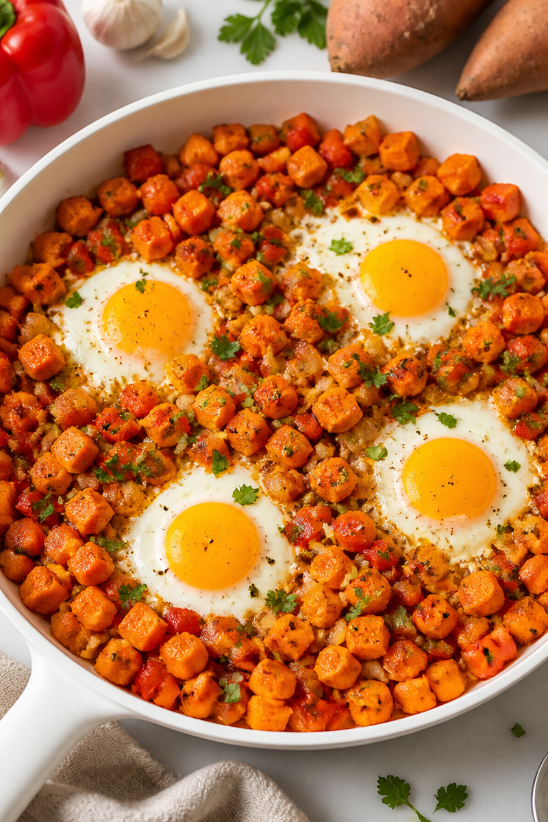 Savory Sweet Potato Breakfast Hash