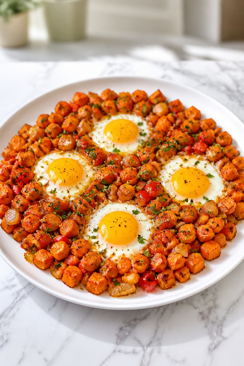 Savory Sweet Potato Breakfast Hash