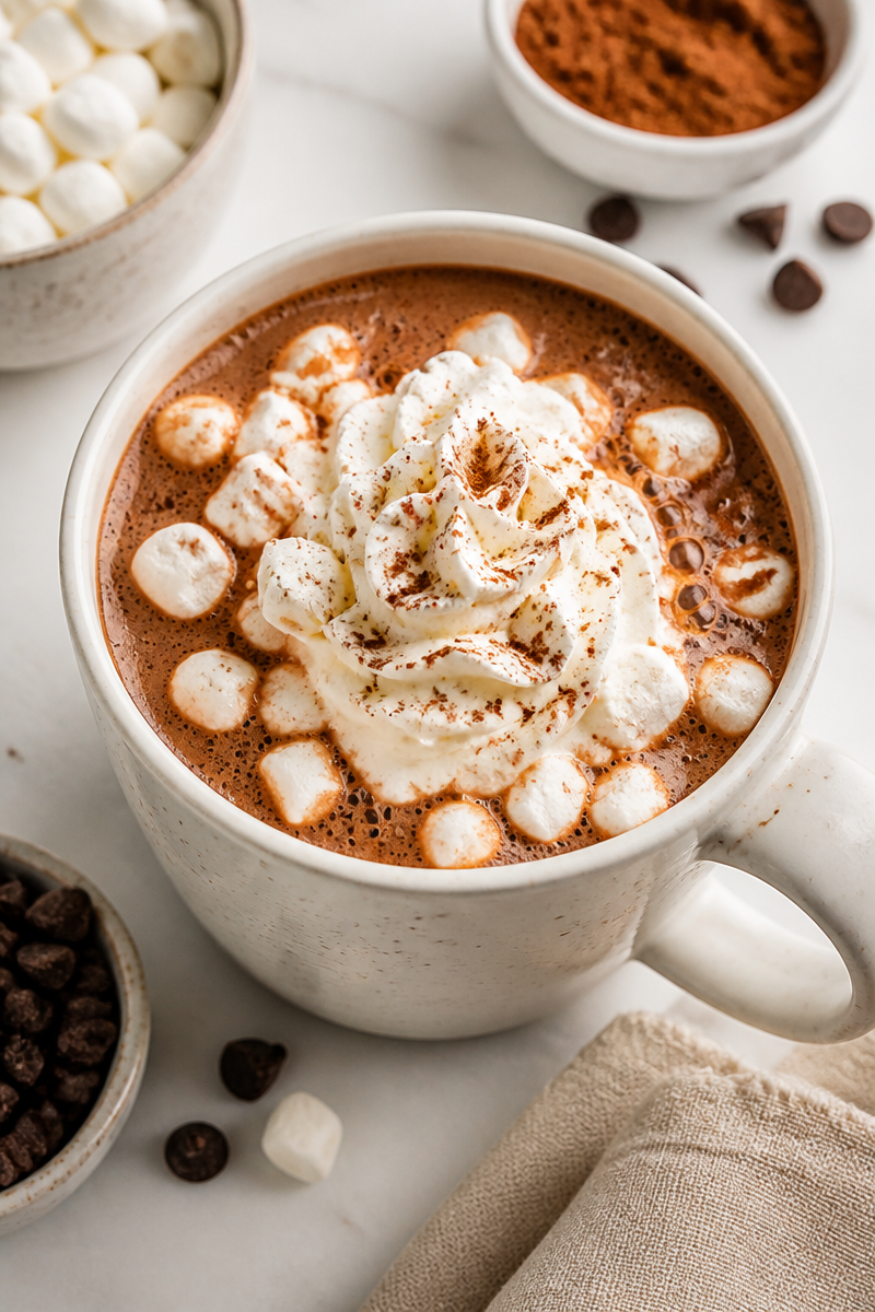 Slow Cooker Hot Chocolate Recipe