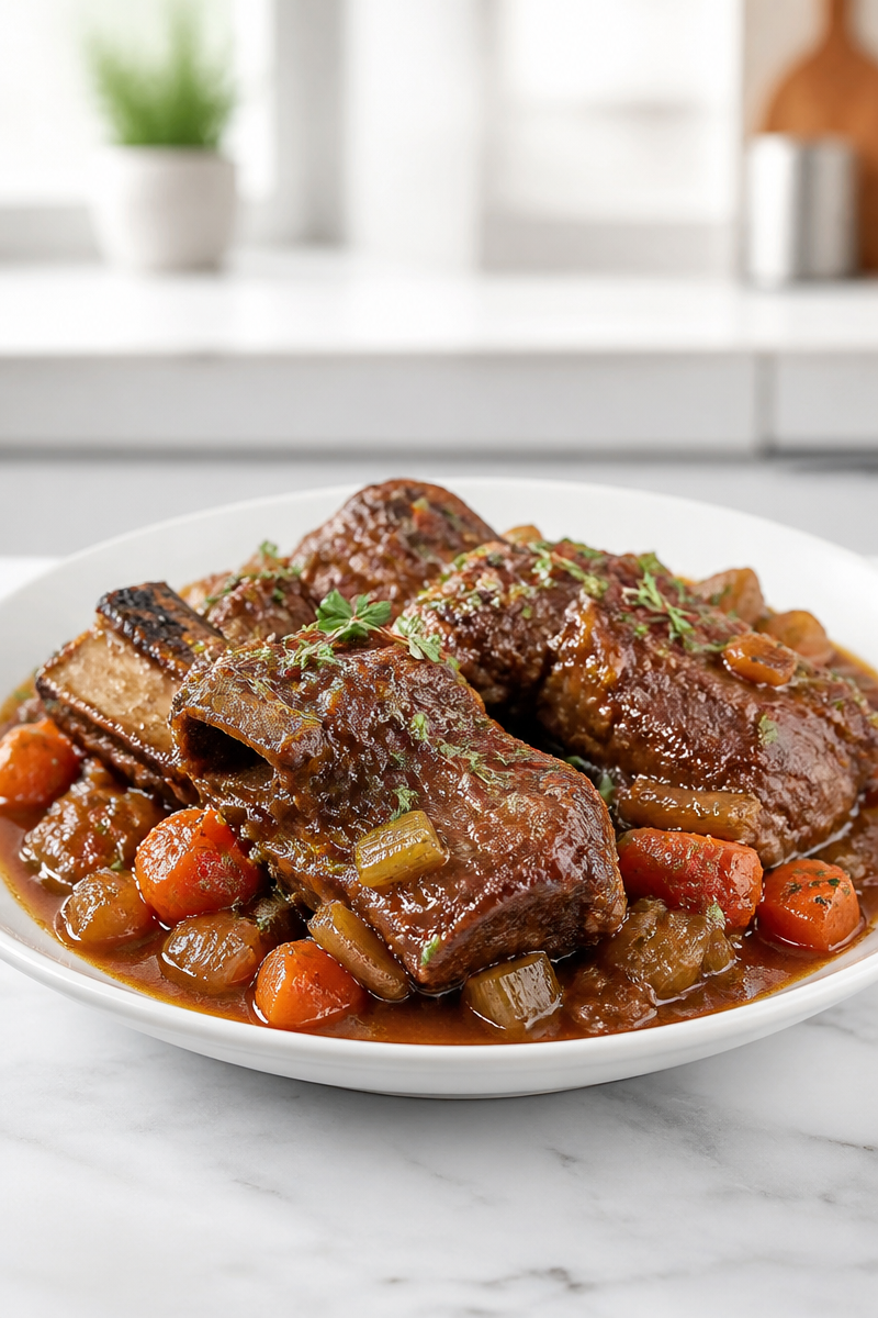 Slow Cooker Short Rib Recipe