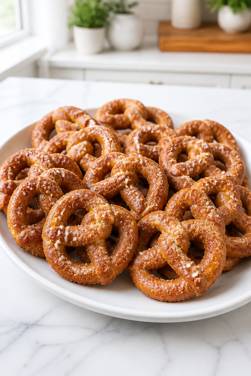 Soft Baked Cinnamon Sugar Pretzel Snack