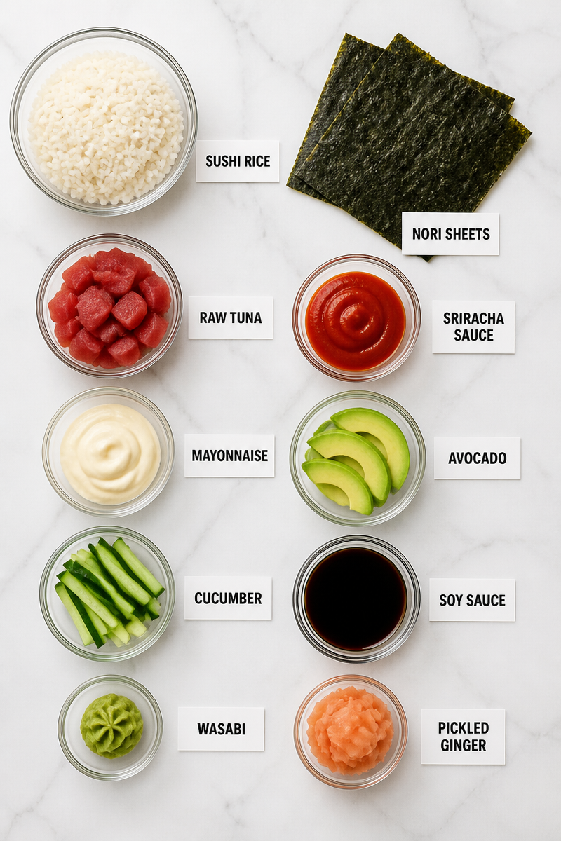 Spicy Tuna Sushi Roll