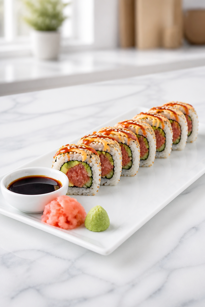 Spicy Tuna Sushi Roll