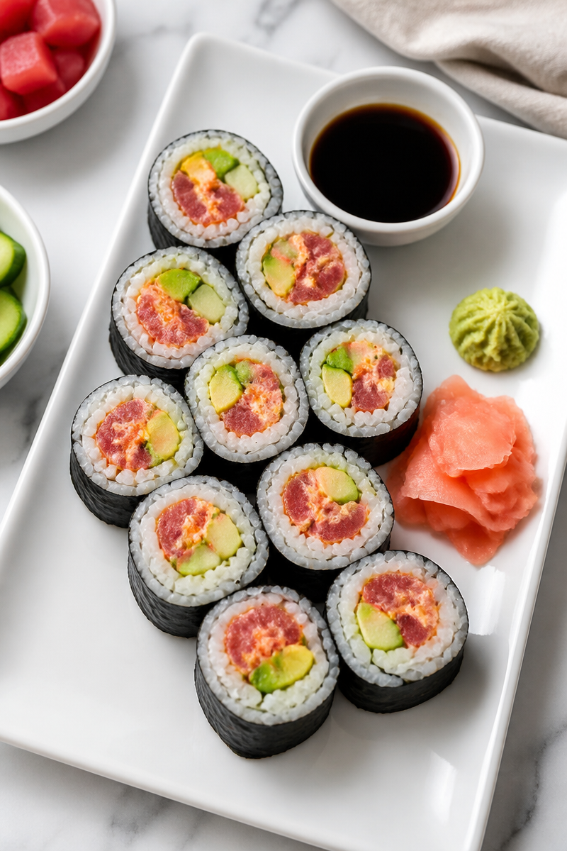 Spicy Tuna Sushi Roll