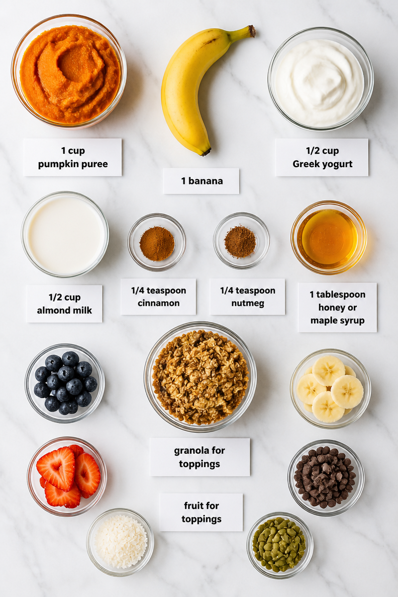 Spooky Pumpkin Bat Smoothie Bowl Spooky Pumpkin Bat Smoothie Bowl