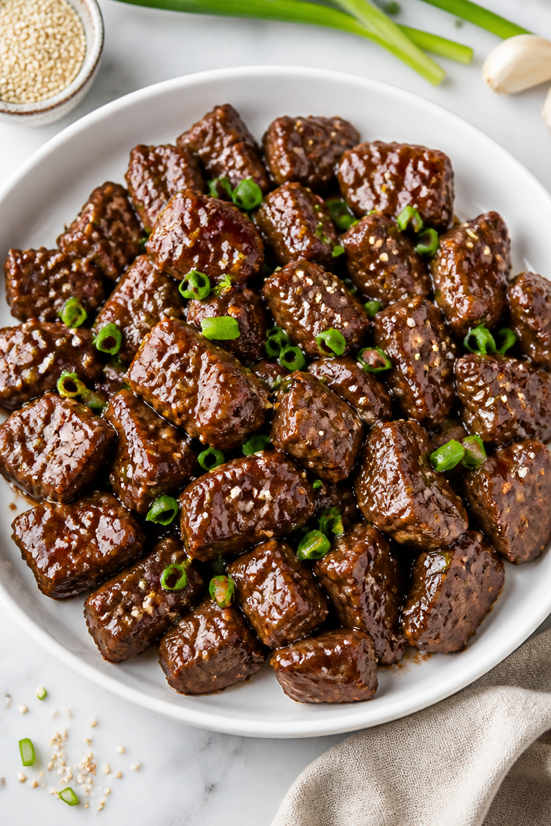 Sweet And Spicy Teriyaki Sirloin Steak Bite Sweet And Spicy Teriyaki Sirloin Steak Bite