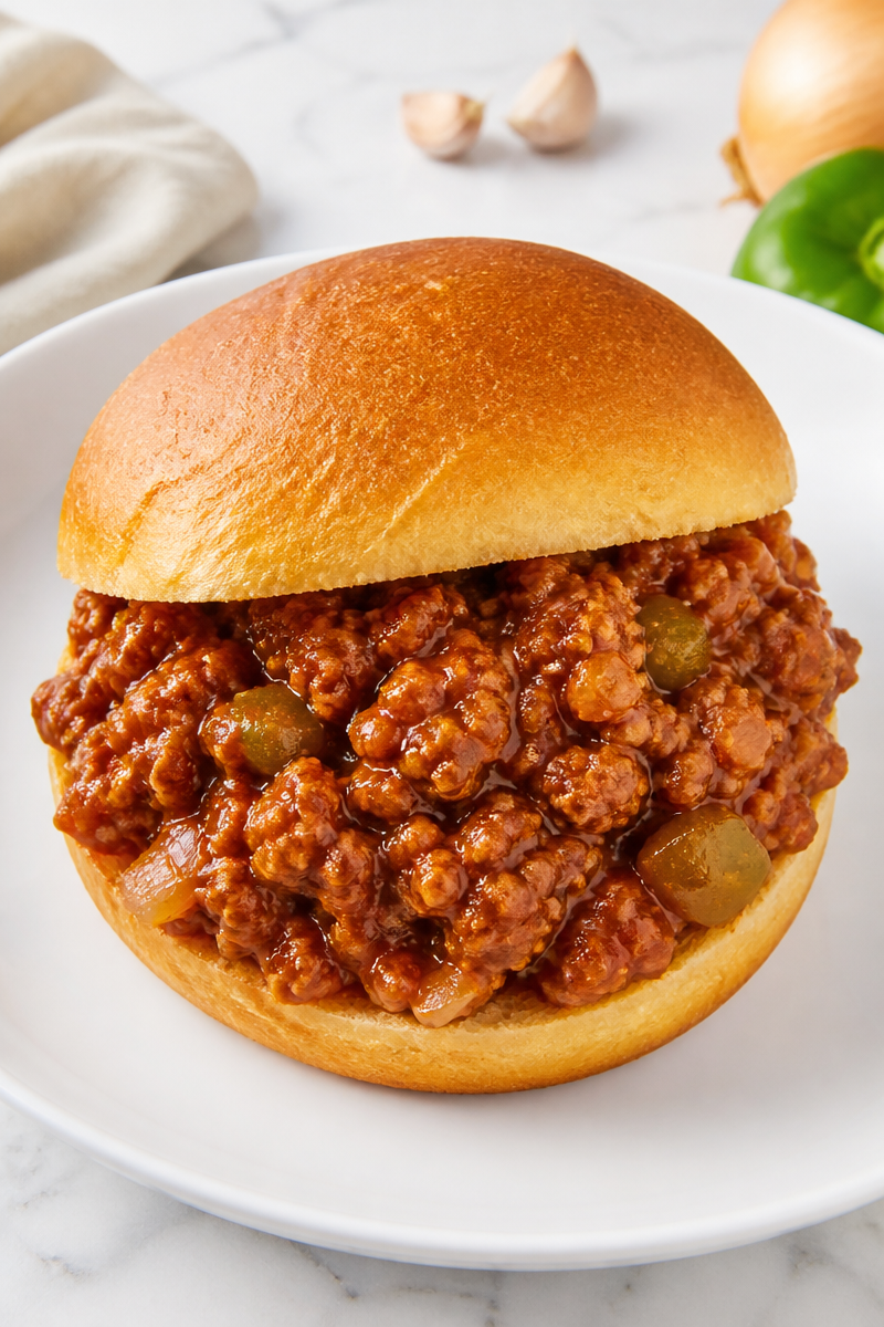 Tangy Ground Turkey Sloppy Joe Sandwich Tangy Ground Turkey Sloppy Joe Sandwich