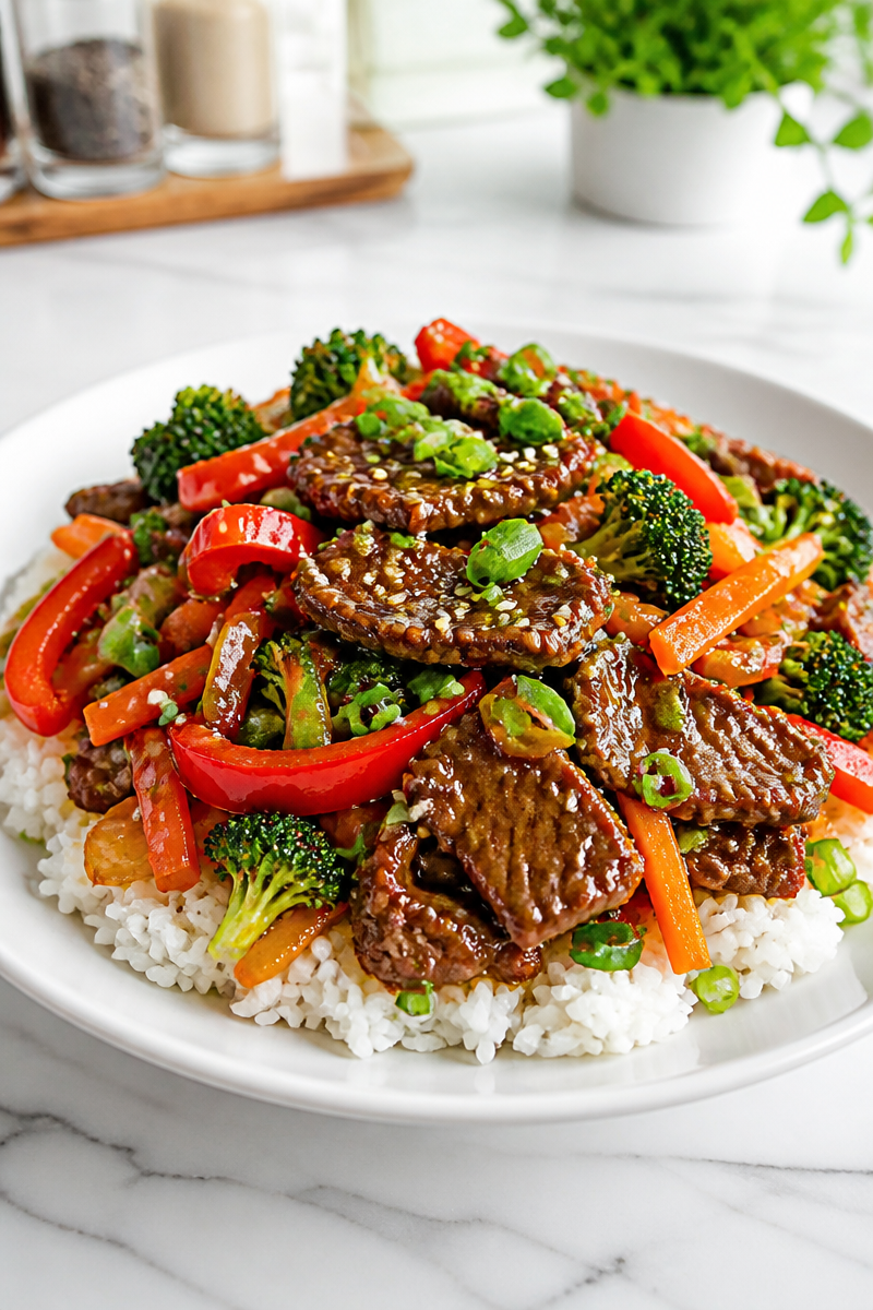 Teriyaki Beef Rice Bowl