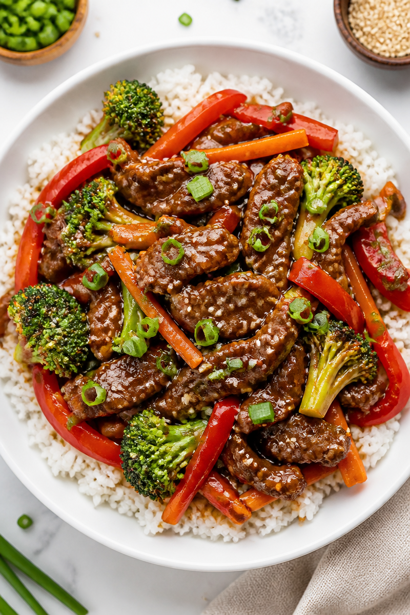 Teriyaki Beef Rice Bowl