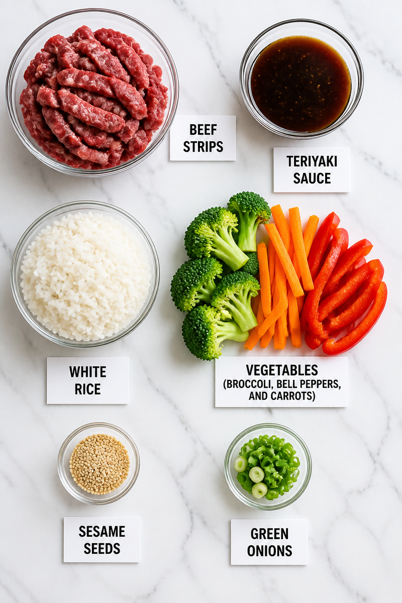 Teriyaki Beef Rice Bowl