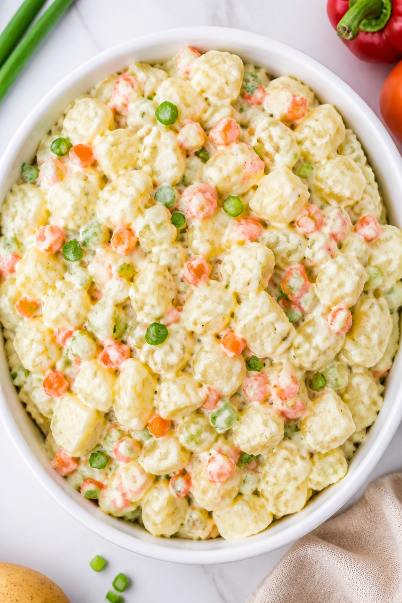 Traditional Jamaican Potato Salad with Scallions Traditional Jamaican Potato Salad with Scallions