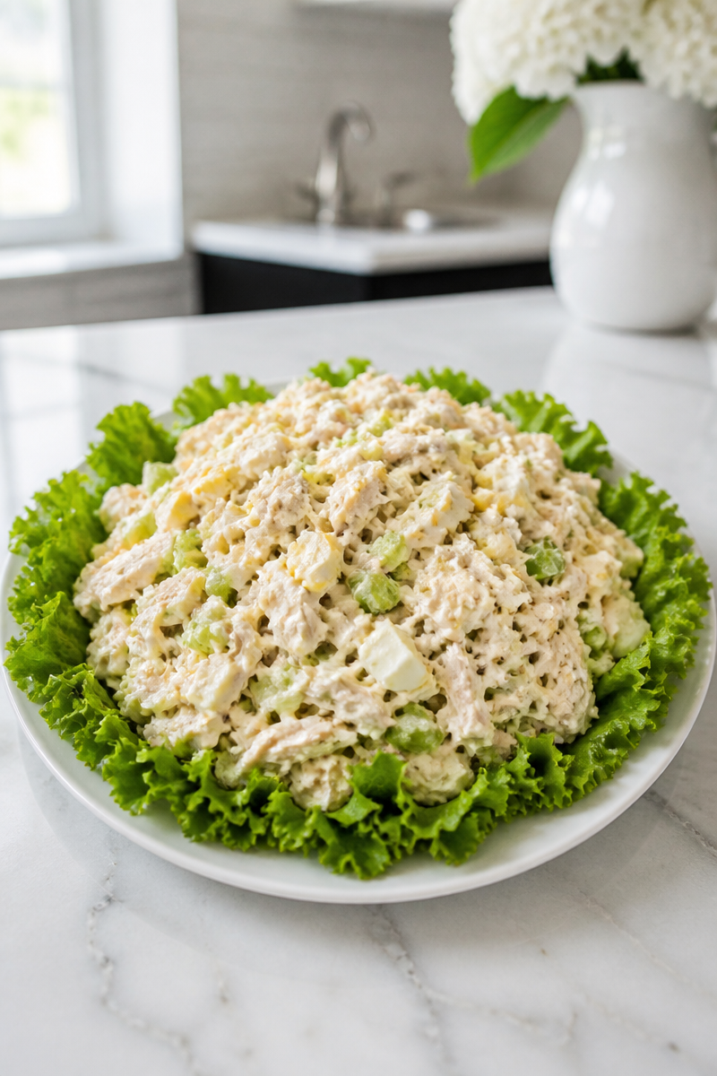 Traditional Southern Chicken Salad with Hard Boiled Egg Traditional Southern Chicken Salad with Hard Boiled Egg