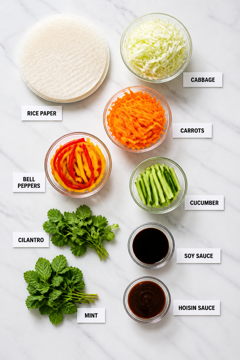 Vegetable Spring Roll Recipe