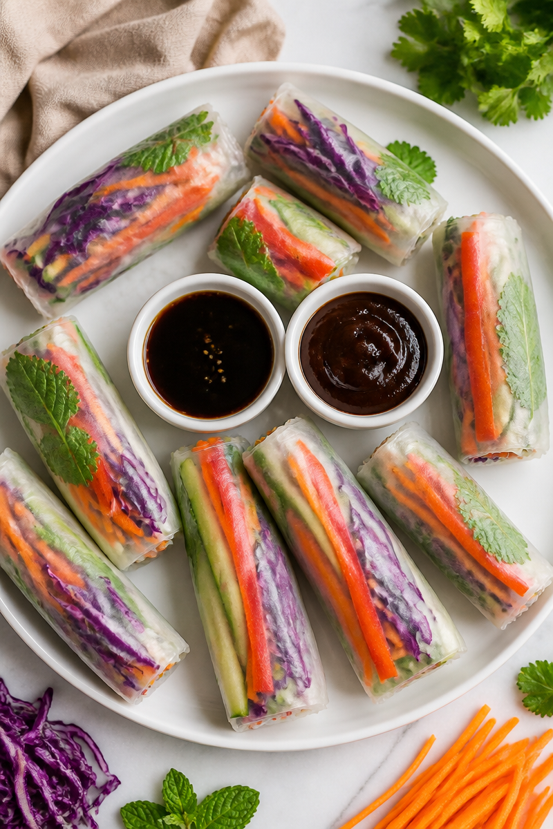 Vegetable Spring Roll Recipe