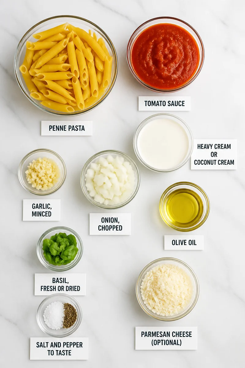 Alcohol Free Creamy Tomato Penne Pasta Dinner alcohol free creamy tomato penne pasta dinner 2026 07 16 025009