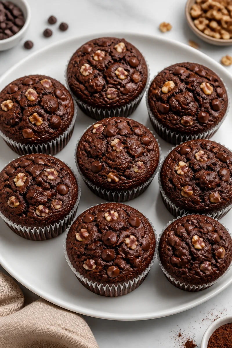Bakery Style Double Chocolate Chip Muffin Recipe bakery style double chocolate chip muffin recipe 2026 07 07 032306 2