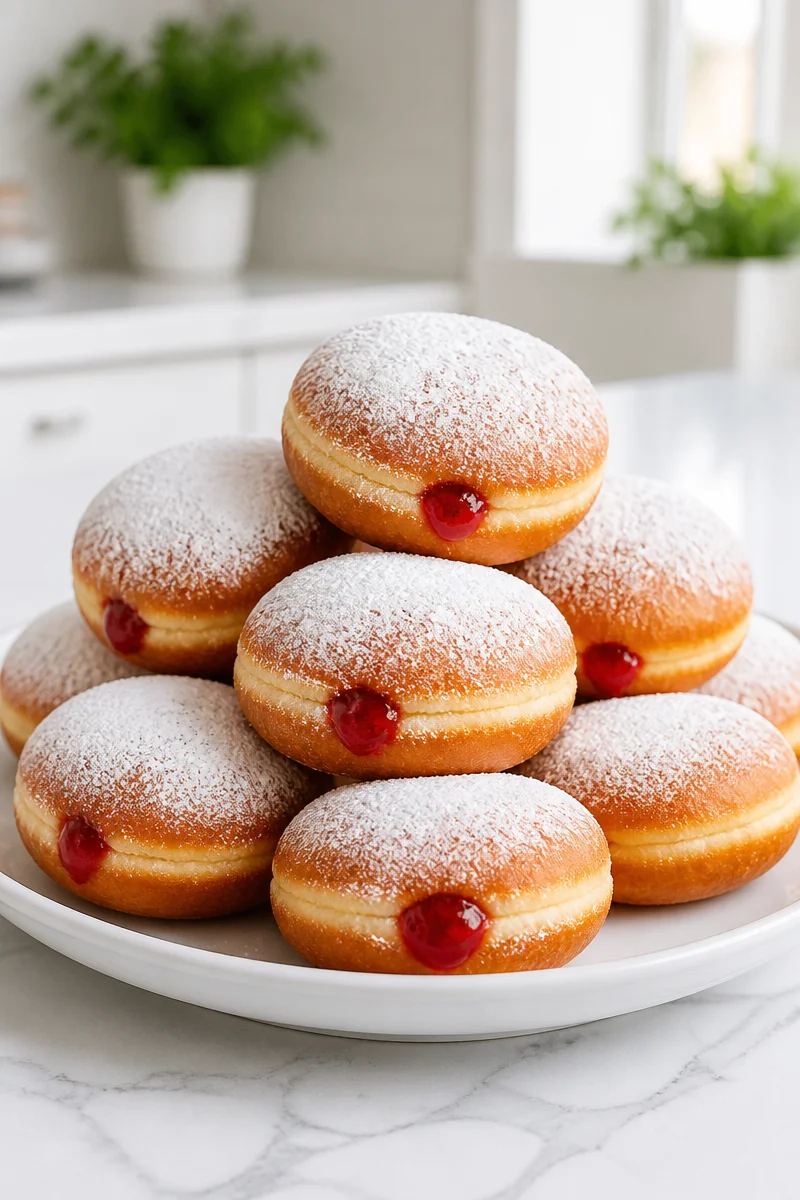 Bakery Style Powdered Sugar And Jelly Donut bakery style powdered sugar and jelly donut 2026 07 07 031801