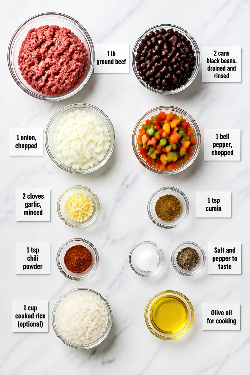 Budget Friendly Black Bean And Ground Beef Cheap High Protein Meal Prep budget friendly black bean and ground beef cheap h 2026 07 11 150243