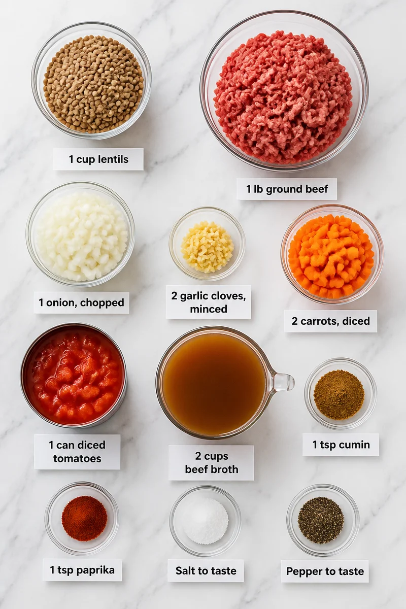 Budget Friendly Lentil And Beef Cheap High Protein Meal Prep budget friendly lentil and beef cheap high protein 2026 07 11 153345