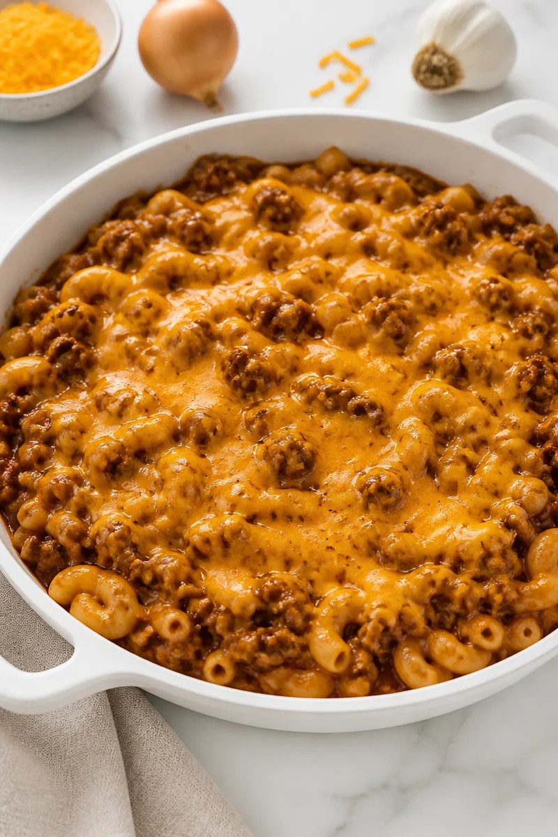 Cheesy Sloppy Joe Skillet Ground Hamburger Recipe cheesy sloppy joe skillet ground hamburger recipe 2026 07 07 024744 2