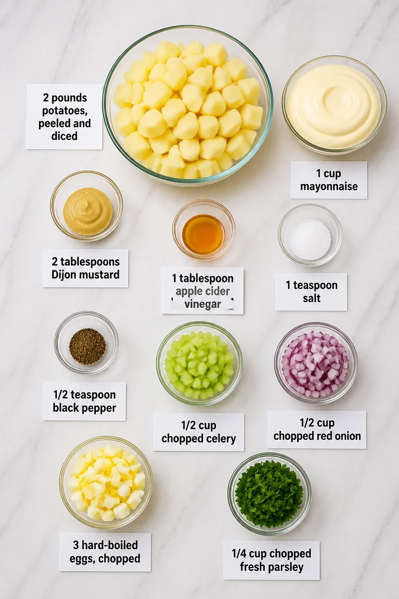 Classic Homemade Creamy Potato Salad Side classic homemade creamy potato salad side 2026 07 16 025059