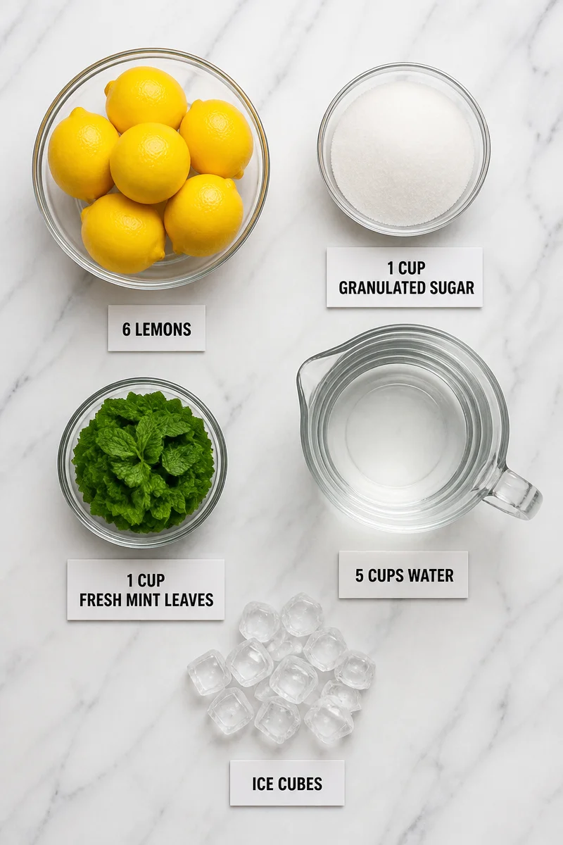classic homemade lemonade fresh mint 2026 07 26 051423