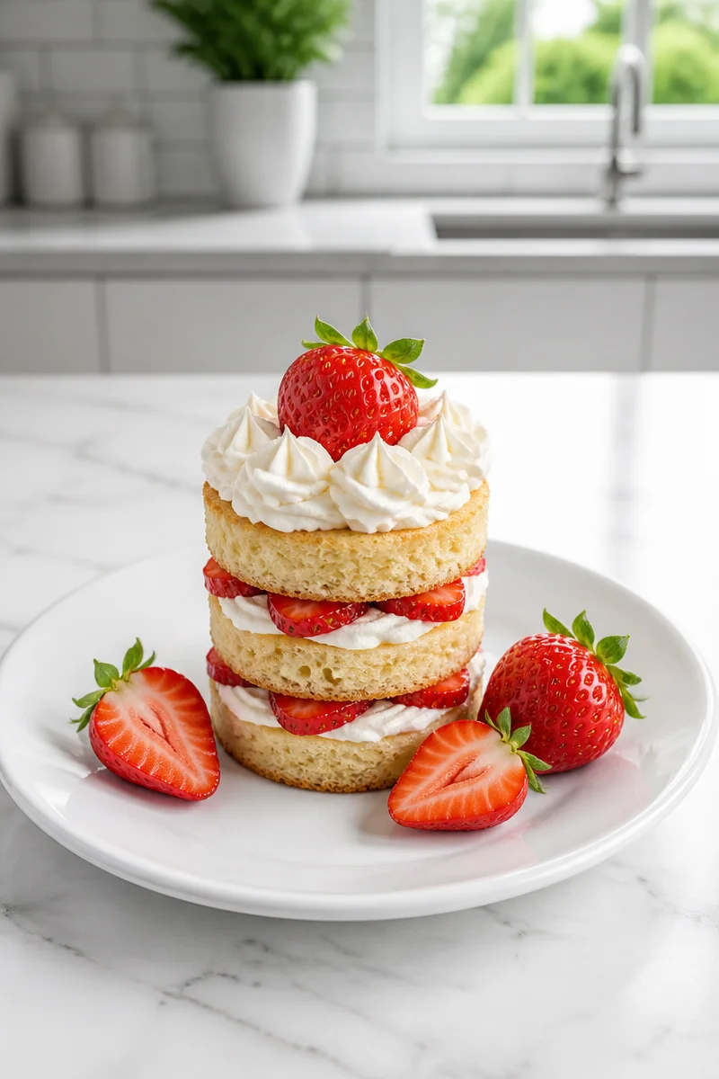 Classic Vanilla Bean And Strawberry Mini Cake classic vanilla bean and strawberry mini cake 2026 07 07 032238