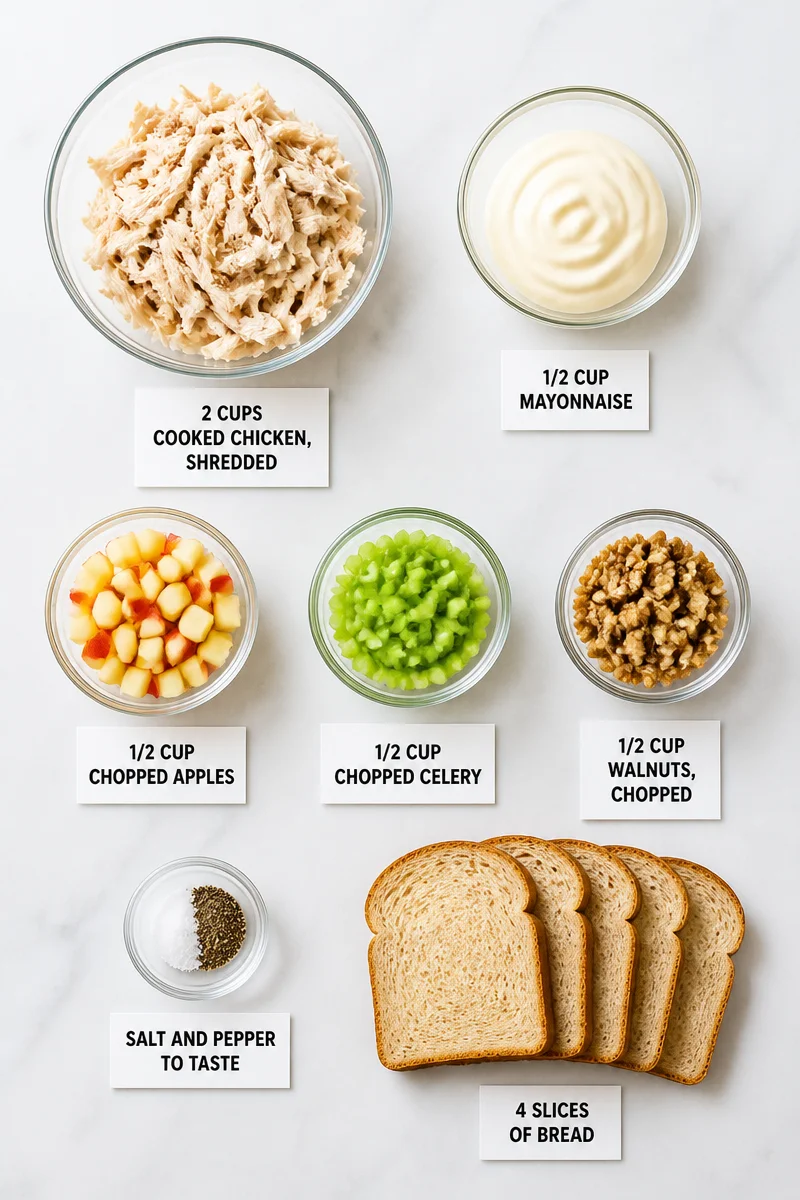 Classic Waldorf Chicken Salad Sandwich classic waldorf chicken salad sandwich 2026 07 27 113604