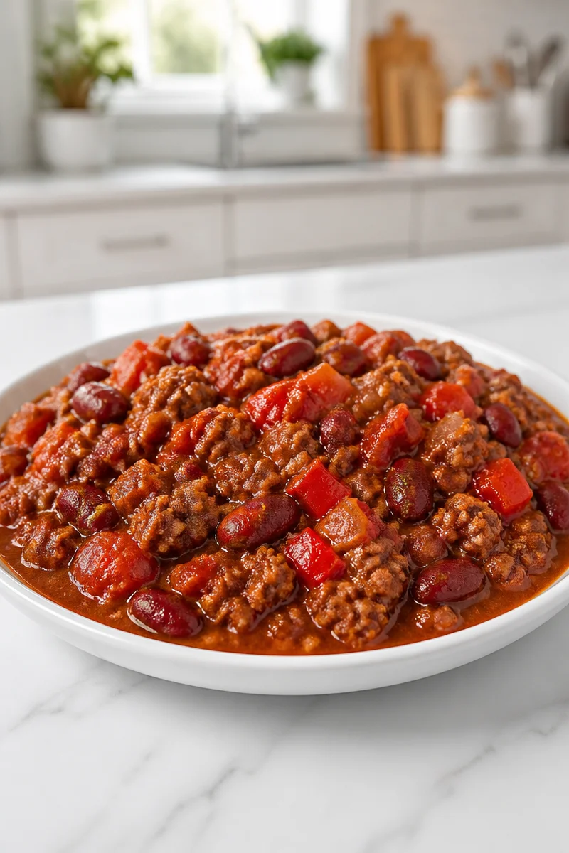 Cozy Hearty Beef And Kidney Bean Chili Recipe Crockpot cozy hearty beef and kidney bean chili recipe croc 2026 07 07 032238