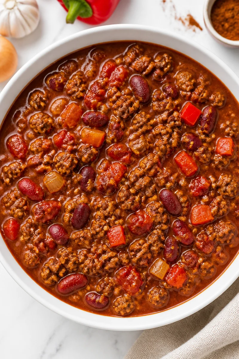 Cozy Hearty Beef And Kidney Bean Chili Recipe Crockpot cozy hearty beef and kidney bean chili recipe croc 2026 07 07 032307 2