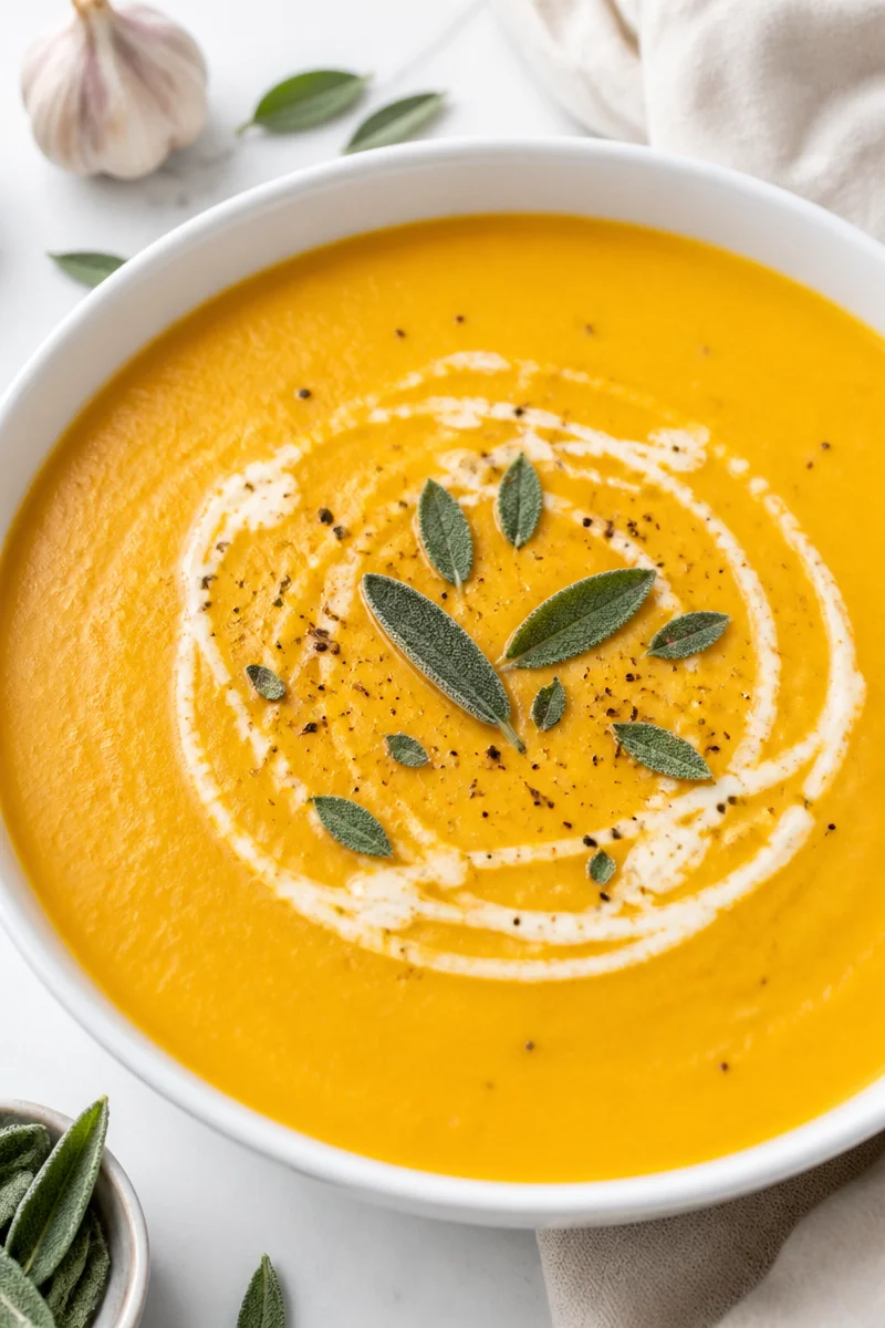 Cozy Roasted Butternut Squash And Sage Soup Recipe cozy roasted butternut squash and sage soup recipe 2026 07 07 024128 2