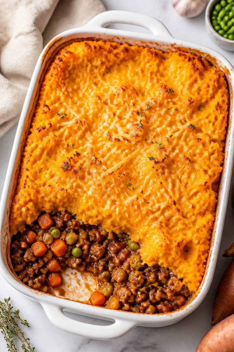 Cozy Sweet Potato Topped Shepherds Pie Recipe cozy sweet potato topped shepherds pie recipe 2026 07 05 033712 2