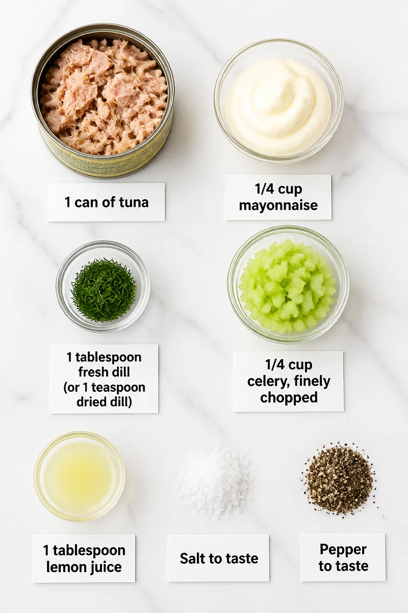 Creamy Dill And Celery Tuna Salad Recipe creamy dill and celery tuna salad recipe 2026 07 13 191916