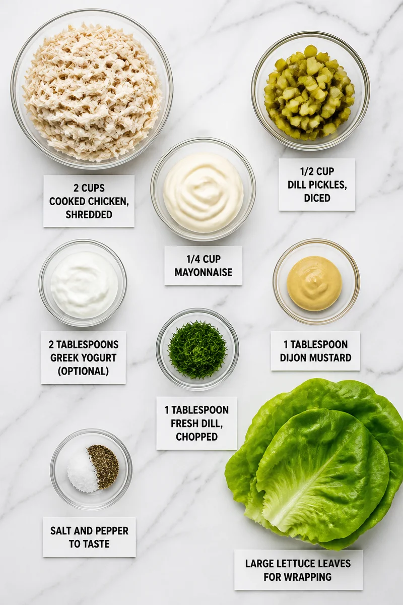 Creamy Dill Pickle Chicken Salad Wrap with Lettuce creamy dill pickle chicken salad wrap with lettuce 2026 07 21 033529