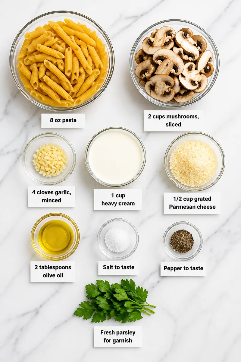 Creamy Homemade Garlic Mushroom Pasta creamy homemade garlic mushroom pasta 2026 07 26 052237